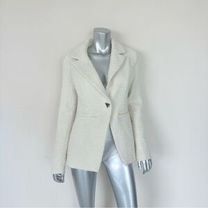 NWT!!! Maniere de  Voir  tweed jacket size 4 US Retail 350$